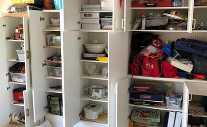 garage cabinets : before & afters